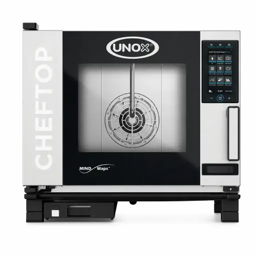 [M-HORN0019] Horno Cheftop Mind Maps Plus Mixto Eléctrico De Acero Inoxidable 68x75x79 Cm 5 Bandejas Unox 