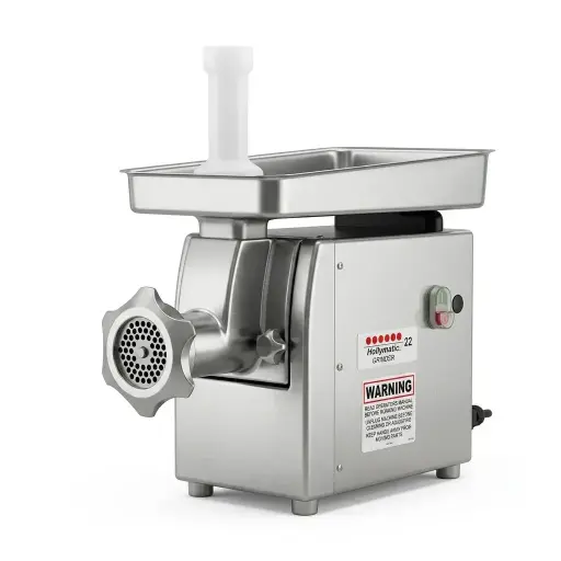 [M-UTEN0832] Molino De Carne Industrial Modelo 22 De Acero Inoxidable 1.5Hp Hollymatic
