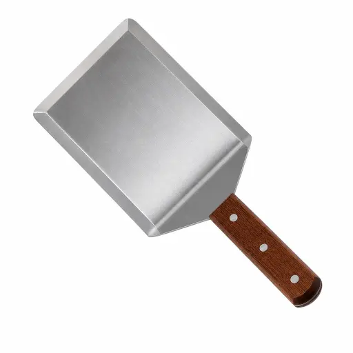 [M-UTEN0845] Espatula Volteadora Extra Pesado Con Hoja De Filo Cortante Acero Inox 34 CM Winco