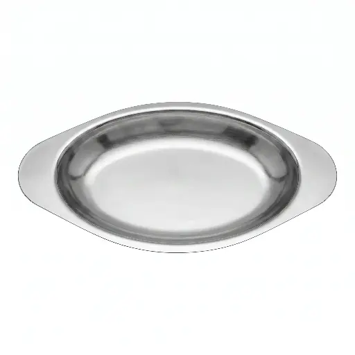 [M-UTEN0860] Cazuela Ovalada De Acero Inoxidable 20 Cm Vemametca 