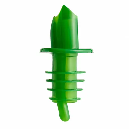 [M-UTEN1551] Vertedor De Licor flujo libre Verde De Plástico 2 Cm Choice