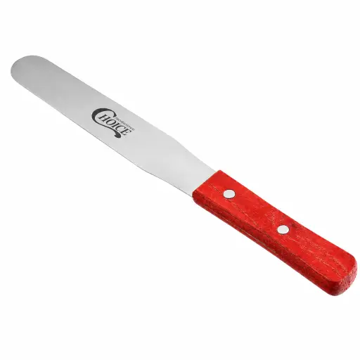 [M-UTEN1557] Espátula Recta Para Decorar Con Mango De Madera de 27.7 Cm Choice