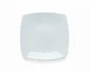 Plato Cuadrado De Porcelana 20 Cm Corona 